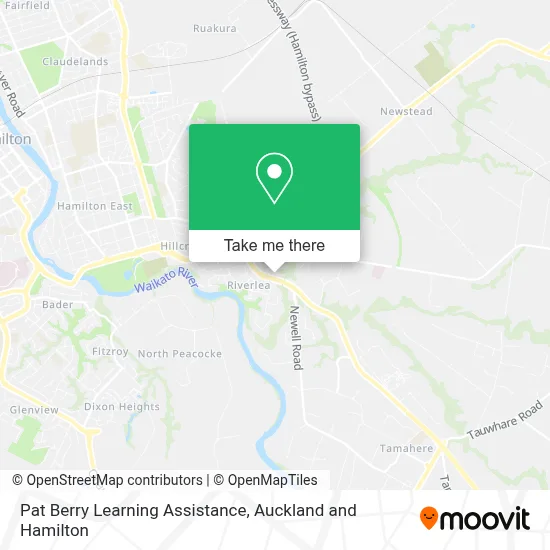 Pat Berry Learning Assistance map
