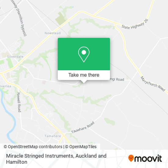 Miracle Stringed Instruments map