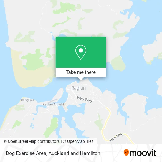 Dog Exercise Area map