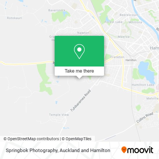 Springbok Photography map