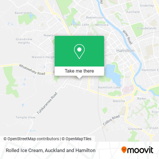 Rolled Ice Cream map