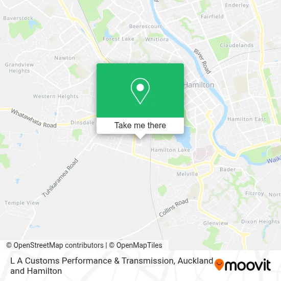 L A Customs Performance & Transmission map