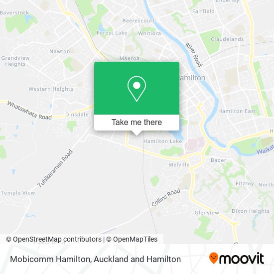 Mobicomm Hamilton map