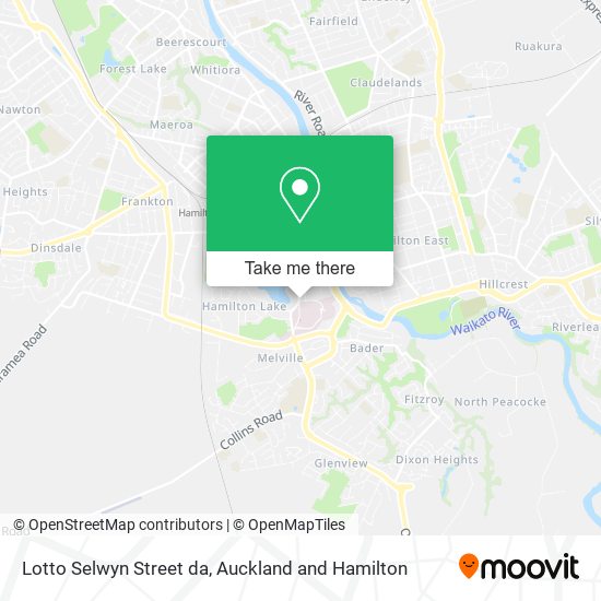 Lotto Selwyn Street da map