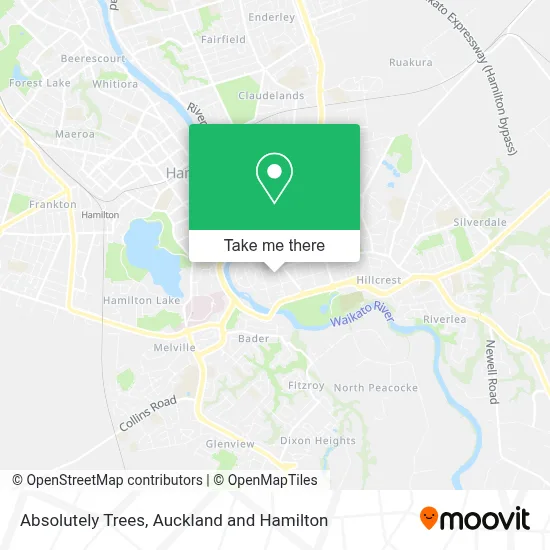 Absolutely Trees map