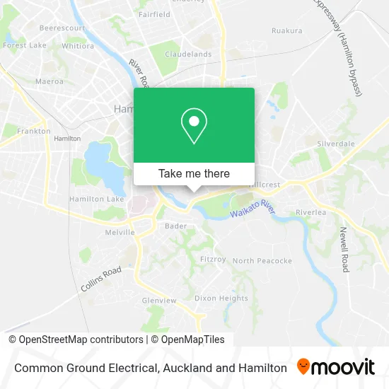Common Ground Electrical map