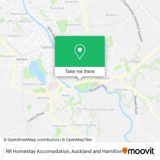RR Homestay Accomodation map