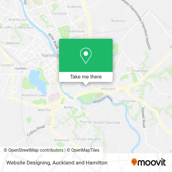 Website Designing map