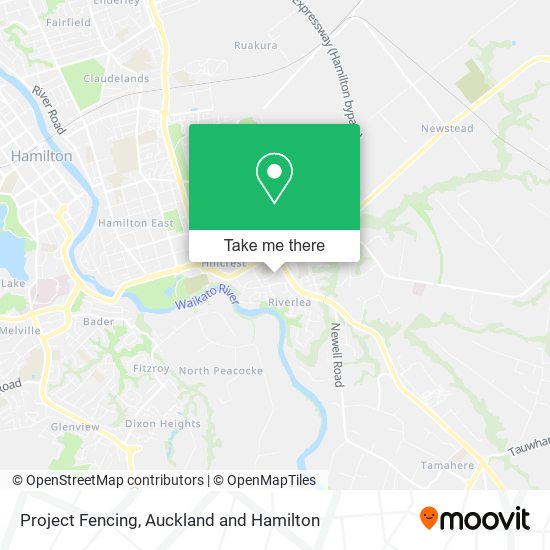 Project Fencing map