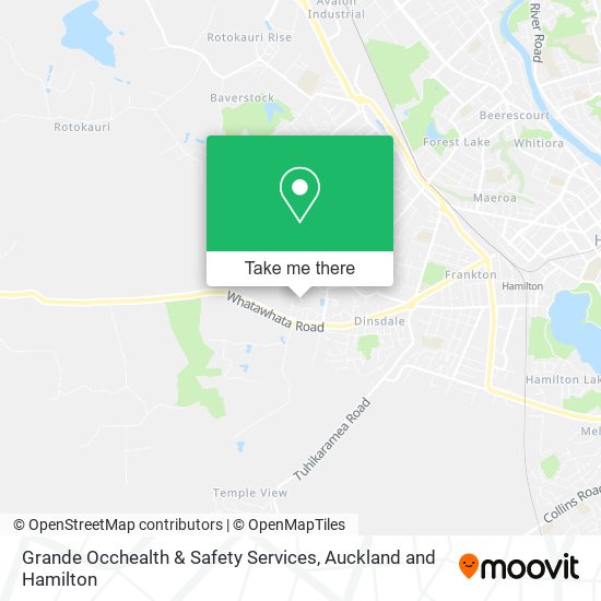 Grande Occhealth & Safety Services map