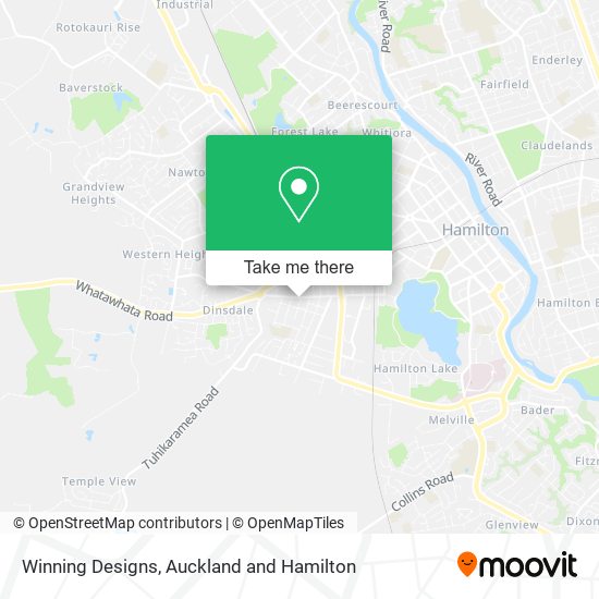 Winning Designs map