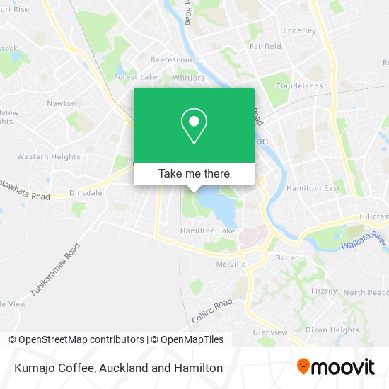 Kumajo Coffee map