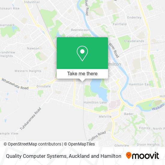 Quality Computer Systems map