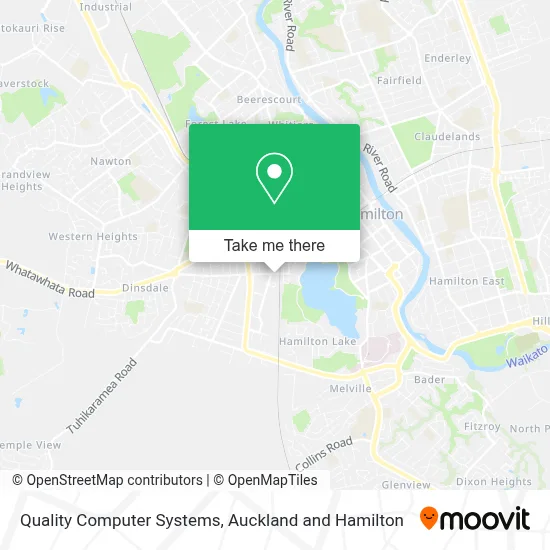 Quality Computer Systems map