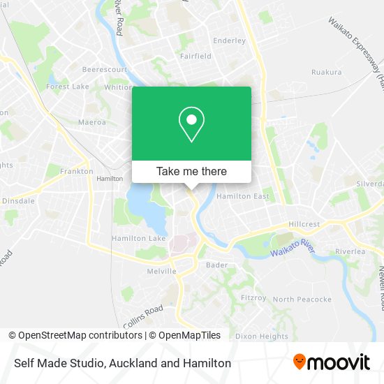 Self Made Studio map