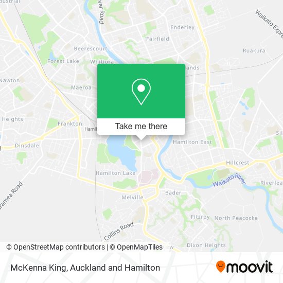 McKenna King map
