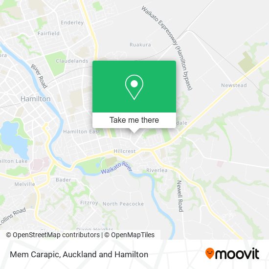 Mem Carapic map