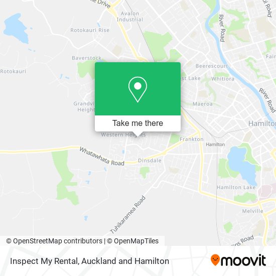 Inspect My Rental map