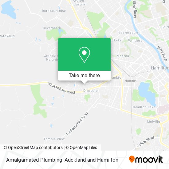 Amalgamated Plumbing map