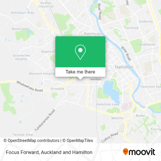 Focus Forward map