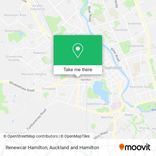 Renewcar Hamilton map