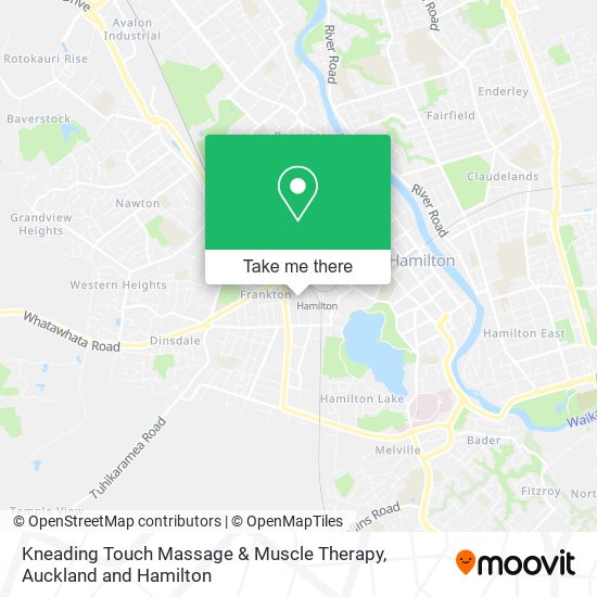 Kneading Touch Massage & Muscle Therapy map