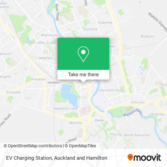 EV Charging Station map