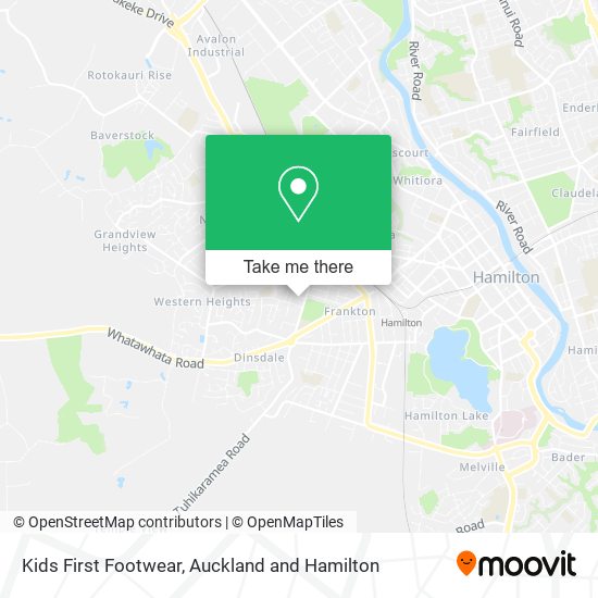 Kids First Footwear map