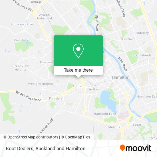 Boat Dealers map