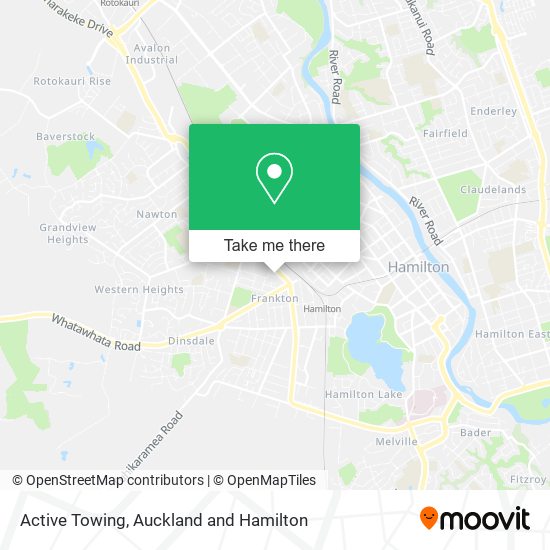 Active Towing map