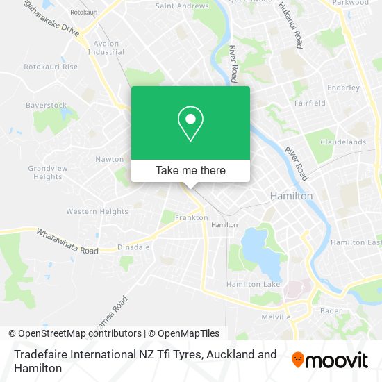 Tradefaire International NZ Tfi Tyres map