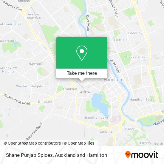 Shane Punjab Spices map