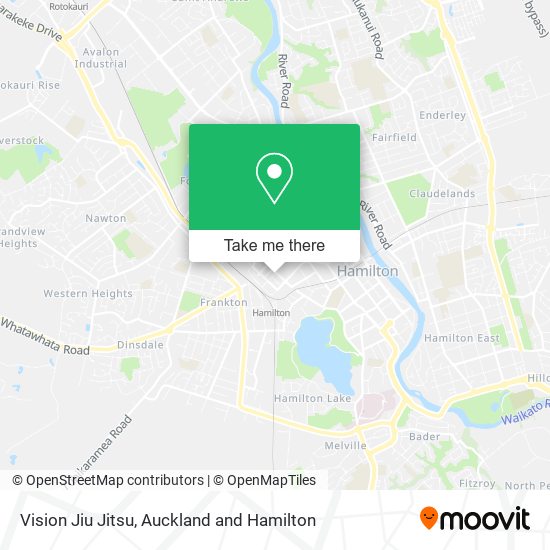 Vision Jiu Jitsu map
