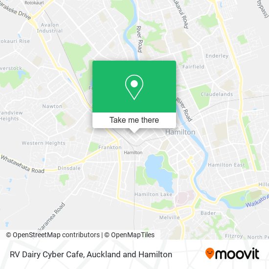 RV Dairy Cyber Cafe map