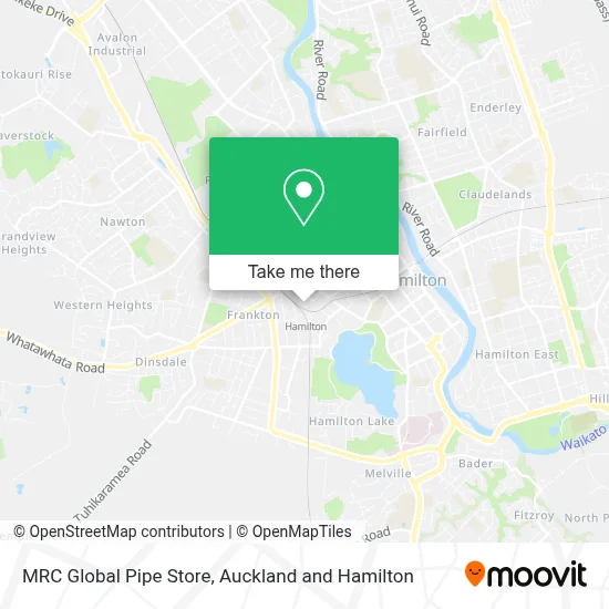 MRC Global Pipe Store map
