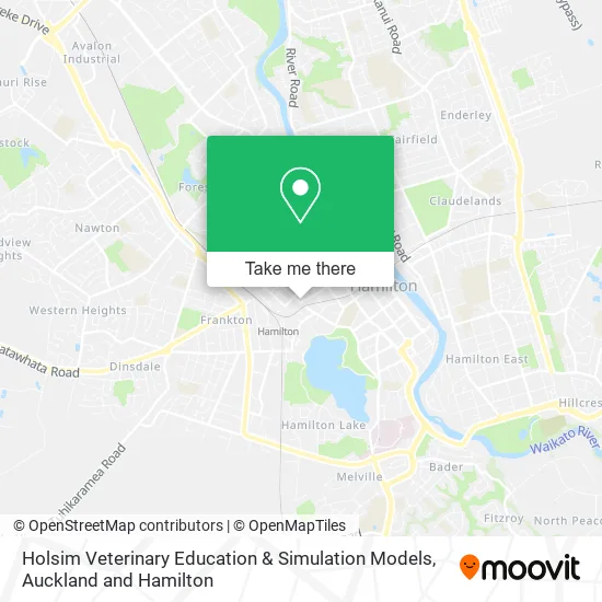 Holsim Veterinary Education & Simulation Models map