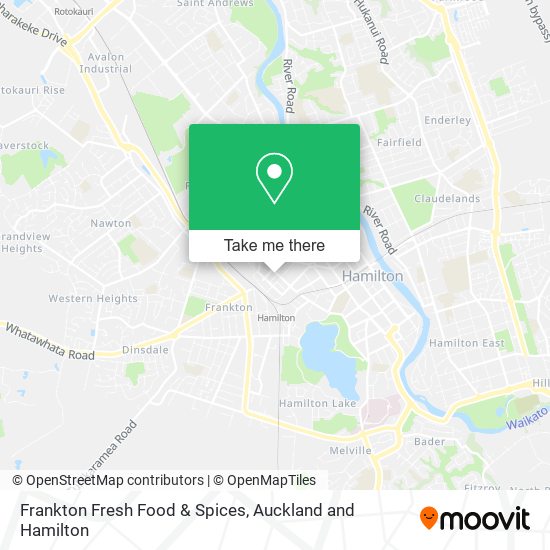 Frankton Fresh Food & Spices map