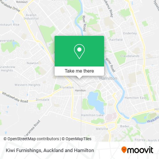 Kiwi Furnishings map