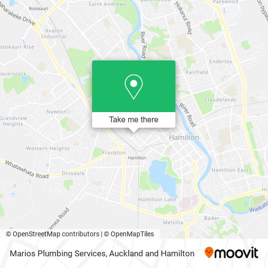 Marios Plumbing Services map
