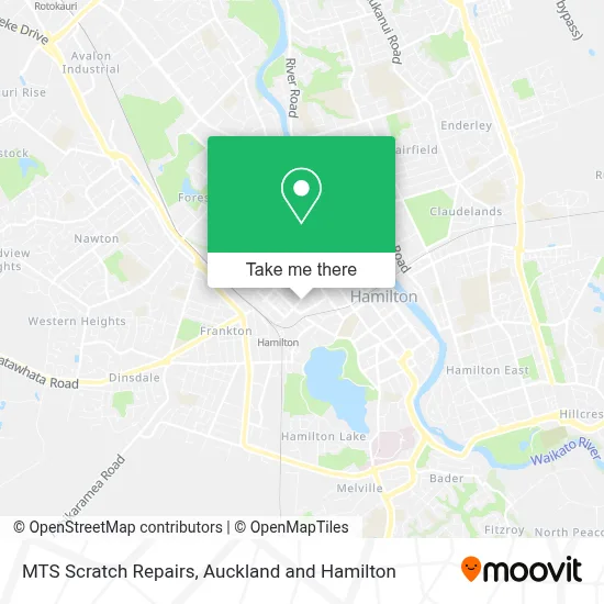 MTS Scratch Repairs map