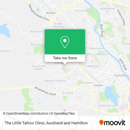 The Little Tattoo Clinic map