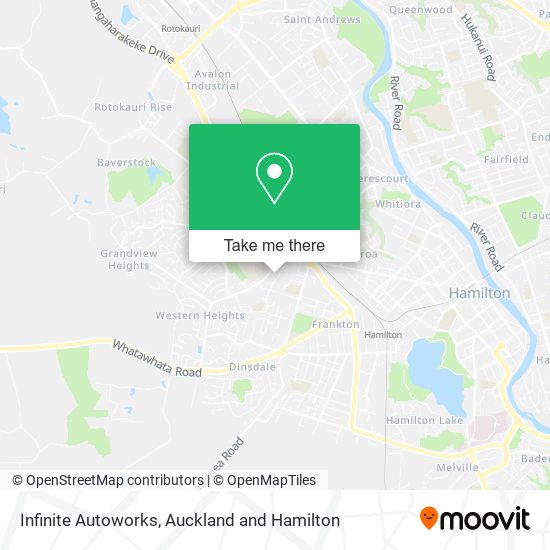 Infinite Autoworks map