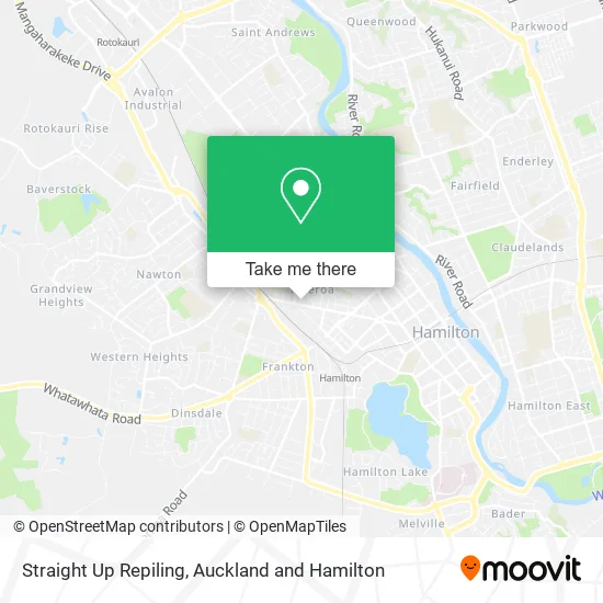 Straight Up Repiling map