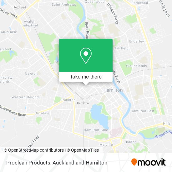 Proclean Products map