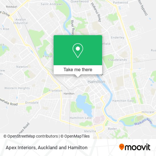 Apex Interiors map