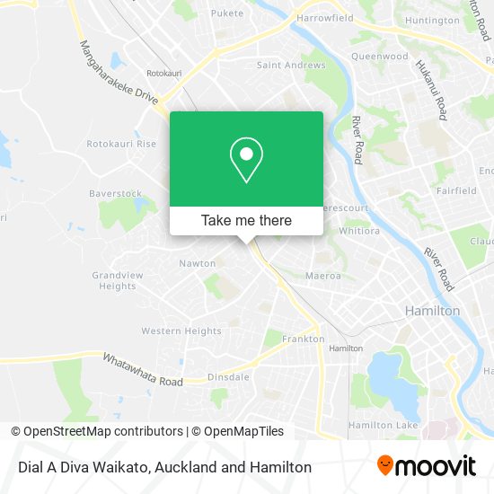 Dial A Diva Waikato地图