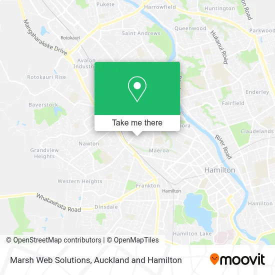 Marsh Web Solutions map