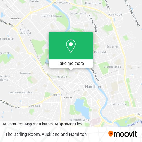 The Darling Room map