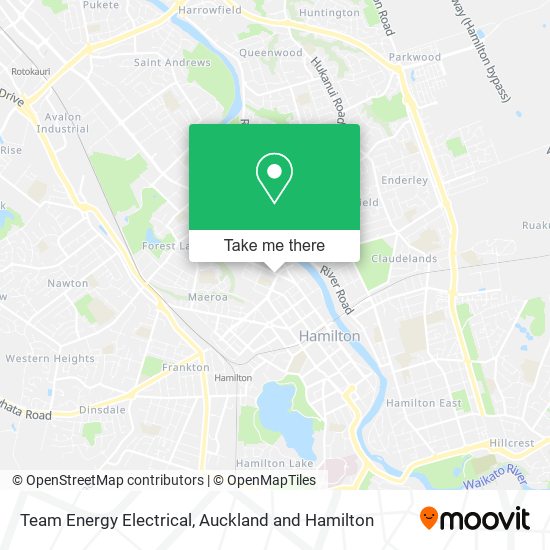 Team Energy Electrical map