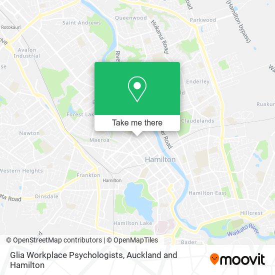 Glia Workplace Psychologists map